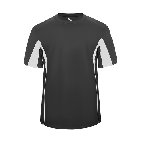 Badger Sport Drive Tee (414700-024004), Color 'Graphite/White'